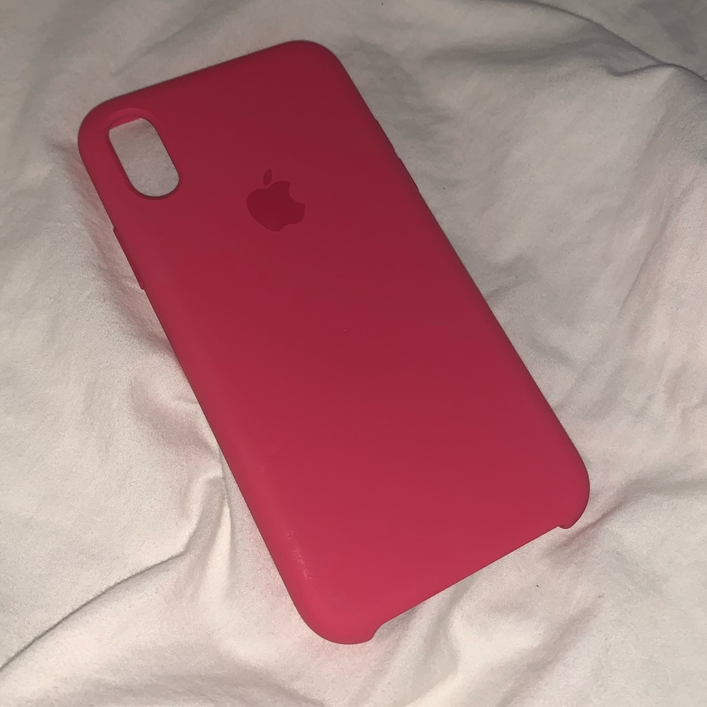 iPhone XS Silicone Case - Hibiscus